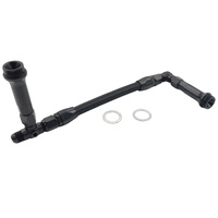 Fit For Holley Dual Fuel Line 1 x Carburettor Inlet Rail Kit -6AN Black Finish