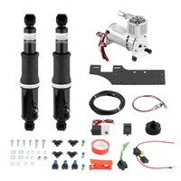 Rear Air Ride Suspension Set For Harley Touring Road King Street Glide 1994-2025