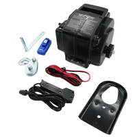 5000LB Electric Boat Winch Portable Detachable Steel Cable 12V ATV 4WD