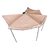 270 Degree Free-Standing Awning 600D Double-Ripstop + "L" Bracket w/LED light