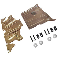 Fit For Tesla Model 3 & Y 2017-2025 Front & Rear Skid Plate Under Engine Guard Cover 
