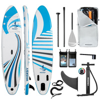 Preuium Quality 11ft Inflatable Paddle Board W/ Backpack Paddle Pump