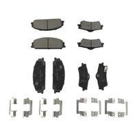 Fit For Holden Calais Caprice Commodore VE Statesman WM 8 Pcs x Front & Rear Brake Pad With Clips