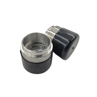 2 x 45mm Trailer Bearing Buddy Protectors Bearing Buddies Stainless Steel With Cap