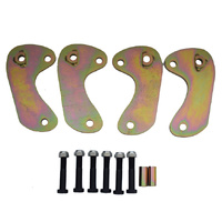 4"-6"Lift Front Caster 5° Castor Plate Kit Fit For Toyota Landcruiser 80 105 1991-ON 
