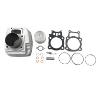 Cylinder Piston Gasket Top End Rebuild Kit Fit For Honda TRX350 Fourtrax Rancher All Submodels 2000-2006