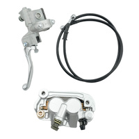 Front Brake Caliper Master Cylinder & Hose Assy Fit For Yamaha YZ65 YZ80 YZ85