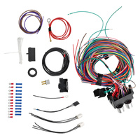 12 Circuit Wiring Harness Kit Universal 12V Muscle Car Street Hot Rod XL Wires