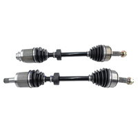 Left + Right Hand Side Front CV Joint Axle Drive Shaft Fit For Honda CR-V RD7 2.4L 2002-2006