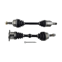 Pair Front CV Joint Axle Shaft Fit For Nissan X-Trail T30 2.0L 2.2L 2.5L 4Cyl Petrol Diesel Auto 2001-2007