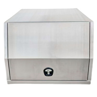 1200mm Long Silvery Aluminium Flat Plate Canopy