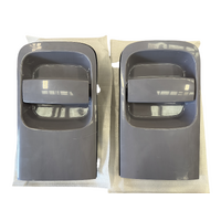 Fit For Hyundai ILoad / IMax Pair LH+RH Outer Sliding Door Handle GRAY 2008~2015