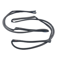 Fit For Jeep Wrangle JK 2007-2018 55395274AW 2 Pcs Front Door Weatherstrip Gasket Seal