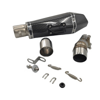 Modified Exhaust Muffler Pipe Silencer Fit For Kawasaki Z250 Ninja 300 250 2013-2016