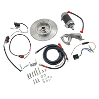 Fit For Yamaha 2 Stroke 30HP Outboard 61N85550-10 Electrical Start Conversion Kit