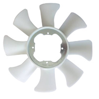 Radiator Fan Blade Fit For Nissan Pathfinder Navara D21 TD27 Diesel Cooling 135mm