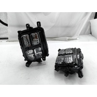 Pair Front Fog Lamp Daytime Running Lights For Mitsubishi ASX 2020-2021