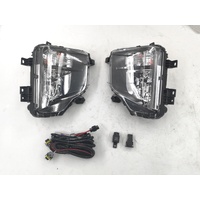 Pair Fog Lights Spot Driving Lamps Fit For Mitsubishi Triton L200 2018-ON