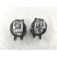 Pair Fog Lights Spot Driving Lamps Fit For Toyota Land Cruiser RAV4 Camry Chr Corolla Lexus IS250