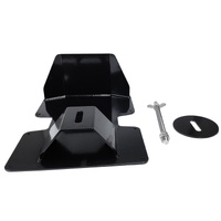 4WD Spare Wheel Carrier Black Aluminium Ute Toolbox Canopy