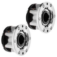 Free Wheel Locking Hubs For Toyota 4x4 LandCruiser HZJ80 FZJ70/75 40 55 60