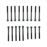 18 Pcs Engine Cylinder Head Bolt Set Fit For Toyota Hilux LN106 LN107 LN111 LN86 4cy 2.8L 3L 1988-1999