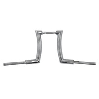 14" Rise 2" Ape Hanger Handlebar Chrome Fit For Harley Honda Yamaha Suzuki Kawasaki Triumph 