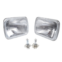 Headlight H4 Kit Fit For Mitsubishi Triton 1986-2006 60/55W Globes 1 Pair