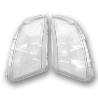 2 x Front Headlight Headlamp Lens Cover Fit For Jeep Grand Cherokee 2011-2013