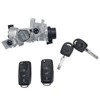 Fit For Volkswagen Golf EOS Tiguan Jetta 2004-2018 1K0905851B Ignition Switch Lock Cylinder With 2 Key
