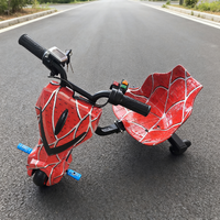 3-Wheel Electric Drift Go Kart for KIDS 350W High-Speed Motor W/ Bluetooth