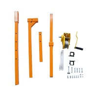 20M Rope Air Conditioner Installation Lifting Crane Tool Folding Manual Winch