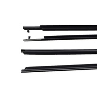 Set 4 Window Glass Moulding Trim Fit For Toyota Landcruiser Prado 150 Series 2009-2018