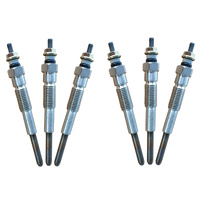 Glow Plugs Fit For Landcruiser 1HZ 1990-2007 4.2L Diesel 70 80 100 105 Series 6pcs
