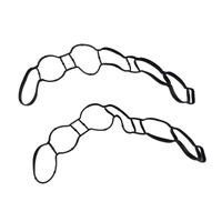 2 x Intake Manifold Gasket Fit For Jeep Grand Cherokee 3.0 Diesel 68148135AA 2011-ON