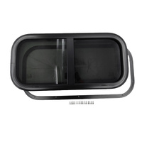 Caravan Sliding Window 750x350mm Fit For UTE Canopies RV Caravans Motor Homes Horse Floats