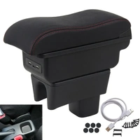 Dual Layer Armrest Box Fit For Suzuki Swift 2005-2021 Center Central Storage Console 