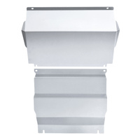 Bash Plate 3mm Fit For Mitsubishi Triton MQ 2015-On 2PCS Silvery