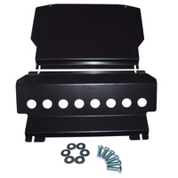 Black Bash Plate Set Fit For Mitsubishi Pajero NS NT NW NX Underbody Guard 2006-2022