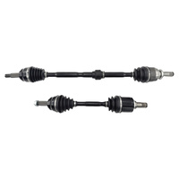 Pair Front CV Joint Axle Shafts Fit For Mitsubishi Lancer CJ CF 2.0L 2.4L I4 16V DOHC VVT MPFI FWD Manual 2008-2016