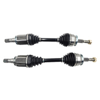 Pair Front CV Joint Axle Shafts Fit For Nissan Navara D23 NP300 For Mercedes Benz X250D 2.3L X350 2015-2020 