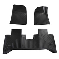 TPE Floor Mats With Carpet 2-Layer Black Fit For BYD Shark 6 4WD CVT 2024-ON