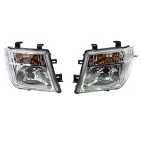 Pair Head Light Lamp Fit For Nissan Navara D40 D40T MNT Thai Built 2008-2014