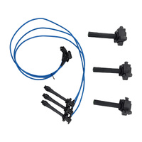 Ignition Coil & Top Gun Lead Kit Fit For Toyota Avalon MCX10R Camry MCV20R MCV36R Vienta MCV20R 1MZ-FE 3.0L