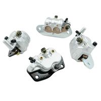 New Front & Rear Brake Calipers For Yamaha Rhino 700 YXR70 With Pads 2008-2013