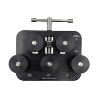 Tube Straightener Tool Portable Black Aluminum Alignment Device Fit For 3/16"-1" Steel Tube