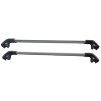 Roof Rack Cross Bar Fit For Mazda CX5 2012-2017 Alloy Clamp Onto Flush Rail Baggage Holder Racks