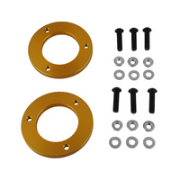 10mm Aluminium Strut Spacers 20mm Yellow Lift Kit Fit For Isuzu Dmax 2012-ON
