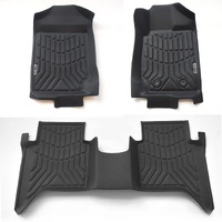 3D TPE Floor Mats Liner For Ford Ranger PX PX2 PX3 Dual Cab Wildtrak