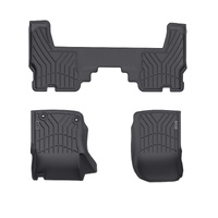 3D TPE Floor Mats Liner For Toyota Land cruiser 76/79 GXL Dual cab 2012-2021